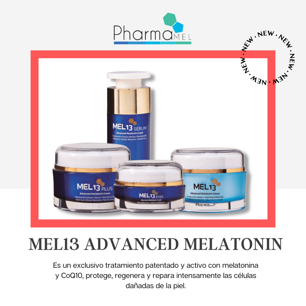 El innovador tratamiento activo con melatonina y CoQ10: Línea MEL13 Anti Aging